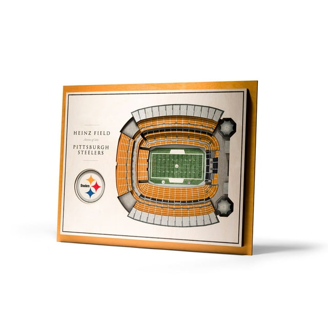 YouTheFan NFL 17" x 13" 5-Layer Stadium View 3D Wall Art