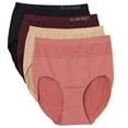 thumbnail image 1 of Ellen Tracy Ladies 4 Pack Seamless Briefs, 1 of 11