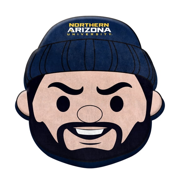 Logo Brands Northern Arizona Lumberjacks Puff Pillow