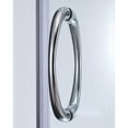 thumbnail image 4 of Breeze 34” x 34” x 77” Corner Shower Kit with Clear Glass, Walls, Base and Hardware, 4 of 11