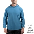 thumbnail image 6 of Habit Men's UPF 50+ UV Protection Hooded Performance Layer, 6 of 8