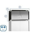 thumbnail image 2 of Seville Classics UltraHD Cabinet Stacker, 36” W x 18” D x 18.5” H, 2 of 14