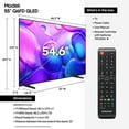 thumbnail image 2 of SAMSUNG 55” Class Q6FD Series 4K QLED Smart TV, 2 of 14