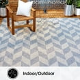 thumbnail image 4 of Nicole Miller New York Patio Country Calla Contemporary Herringbone Indoor/Outdoor Area Rug, 4 of 9