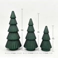 thumbnail image 3 of Member's Mark Rotating Pre-Lit Shimmering Glass Trees, Set of 3, 3 of 3