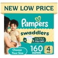 thumbnail image 1 of Pampers Swaddlers Ultra Diapers, Sizes Newborn-8, 1 of 13