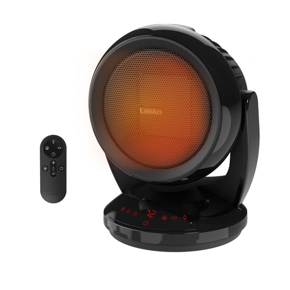 Lasko Whirlwind Heat Orbital Oscillation Ceramic Space Heater with Remote