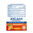 thumbnail image 2 of Zicam Cold Remedy Rapidmelts, Citrus Flavor, 36ct, 2 of 5