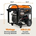 thumbnail image 8 of Generac 8917 GP18000EFI 18,000-Watt Gas-Powered Electric-Start Portable Generator, 8 of 8