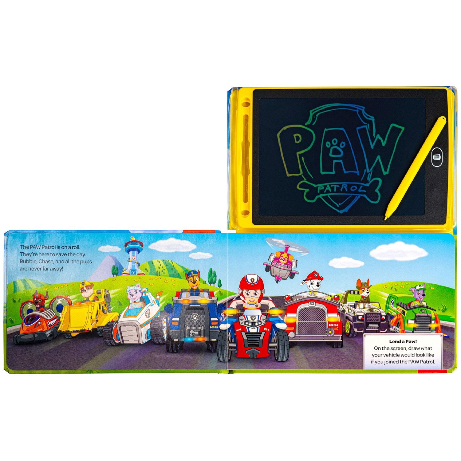 PAW Patrol: PAWsome Action! with LCD Screen, Board Book - Samsclub.com