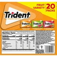 thumbnail image 2 of Trident Fruit Variety Pack, Sugar Free Gum, 14 pcs., 20 pk., 2 of 11