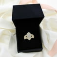 thumbnail image 6 of 1.00 CT. T.W. Round Cut Marquise Shape Halo Diamond Ring in 14K Gold, 6 of 8