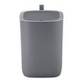thumbnail image 1 of EKO Morandi Motion Sensor Trash Can, Matte Black (3.17Gal, 12L), 1 of 6