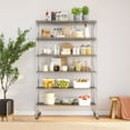 thumbnail image 13 of Member's Mark 6-Tier NSF Heavy Duty Wire Shelving, 47.75" W x 18" D x 75.5" H, 13 of 20