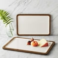 thumbnail image 6 of Member's Mark Set of 2 Mango Wood Rectangular Serving Trays, 6 of 11