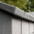 thumbnail image 8 of Lifetime 15' x 8' Rough Cut Outdoor Storage Shed Dual Entry, 8 of 26