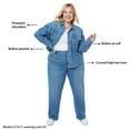 thumbnail image 4 of Edited by Remi Bader Women's Denim Top, 4 of 10