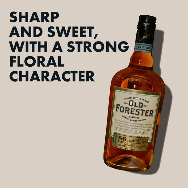 Old Forester 86 Proof Kentucky Straight Bourbon Whisky 750 ml
