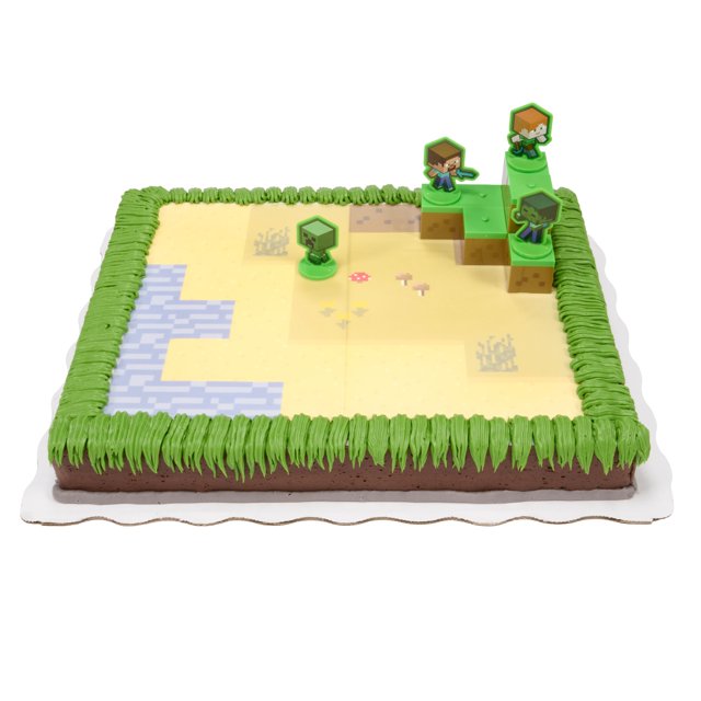 Minecraft Half Sheet Cake