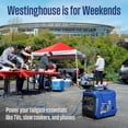 thumbnail image 7 of Westinghouse 2550 Watt Gas Powered Inverter Generator with Recoil Start and Quiet Technology, 7 of 13