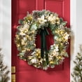 thumbnail image 1 of Member's Mark 32" Pre-Lit Decorated Wreath, 1 of 5