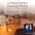 thumbnail image 2 of Lasko MyHeat 9" Tabletop Ceramic Space Heater with Tip-Over Switch, 2 of 9