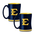 thumbnail image 1 of Logo Brands East Tennessee State Buccaneers 14oz Relief Mug Set, 1 of 5