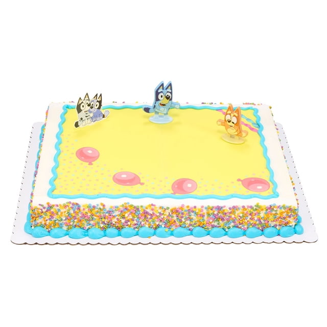 Bluey Half Sheet Cake
