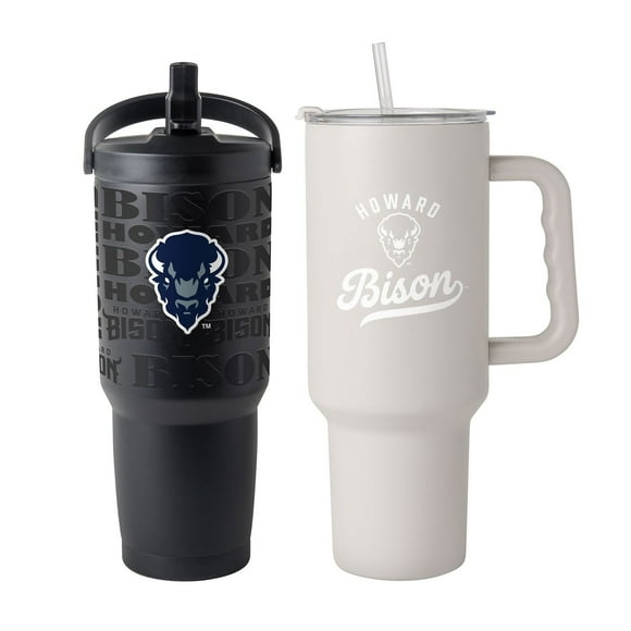 Logo Brands Howard Bison Stainless Steel Tumbler Set