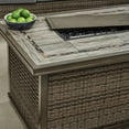 thumbnail image 3 of Member's Mark Newcastle Deep Seating Fire Set with Sunbrella Fabric, 6pc, 3 of 4