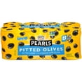 thumbnail image 1 of Pearls Extra-Large Pitted Olives, 6 oz., 8 pk., 1 of 4