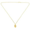 thumbnail image 3 of Virgin Mary Oval Pendant Necklace in 14K Gold, 3 of 5