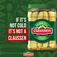 thumbnail image 7 of Claussen Deli-Style Kosher Dill Pickle Spears, 80 fl. oz., 7 of 13