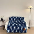 thumbnail image 3 of Yellowstone Dutton Plaid 106" x 94" Queen/King Cloud Blanket, 3 of 6