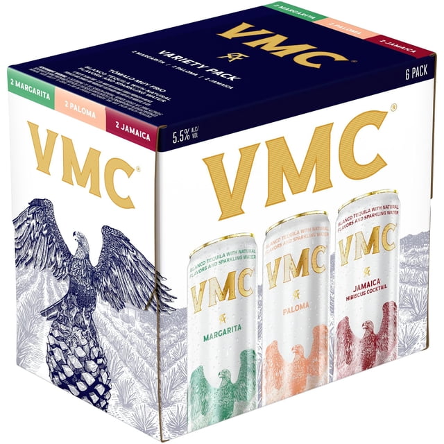 VMC Tequila Based Cocktail Variety Pack, 12 fl. oz. can, 6 pk.