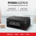 thumbnail image 2 of Canon PIXMA G3270 BK SE Wireless MegaTank All-in-One Printer, 2 of 8