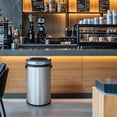 thumbnail image 5 of Simpli-Magic 80 Liter/21 Gallon Open Top Trash Can, Commercial Grade, Stainless Steel, 5 of 6