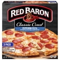 thumbnail image 1 of Red Baron Pepperoni Pizza with Classic Crust, Frozen 3 pk., 1 of 9