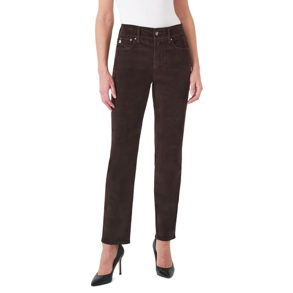 Seven7 Women's Tummyless Slim Straight Jean