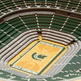 thumbnail image 3 of YouTheFan Michigan State Spartans 25-Layer Basketball Stadium View 3D Wall Art, 3 of 5