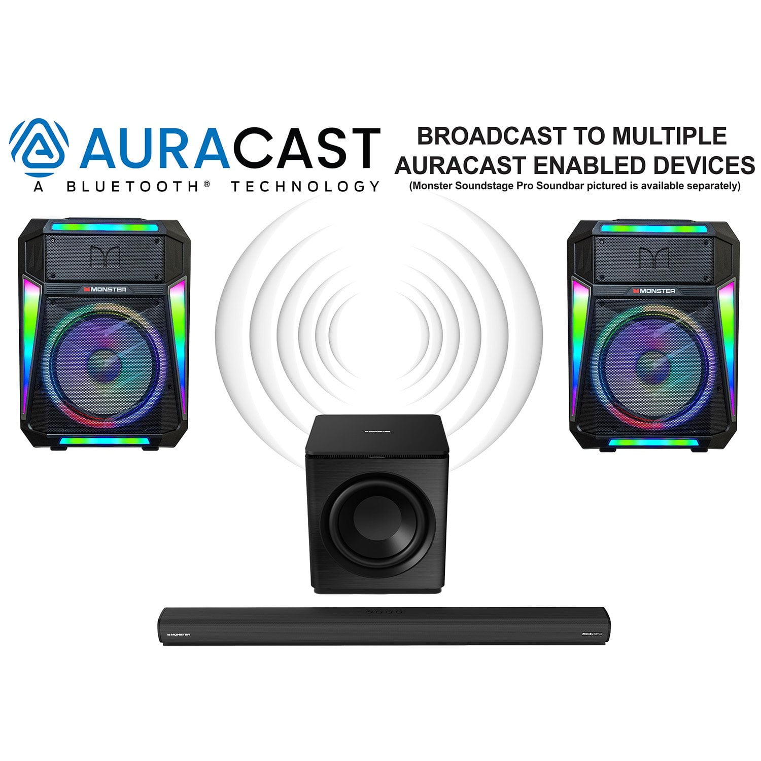 Monster Z6 All-in-One PA Bluetooth Speaker System - Samsclub.com