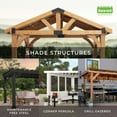 thumbnail image 10 of Backyard Discovery Barrington Cedar Gazebo with Powerport, Choose Size, 10 of 10