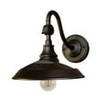 thumbnail image 1 of Classy Caps Dark Bronze Solar Barn Light, 1 of 8