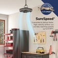 thumbnail image 11 of Hunter 23" Easy Install Dual-Mount LED Garage Fan with 6 Speed High Velocity Motor, 11 of 21