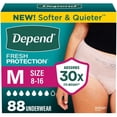 thumbnail image 3 of Depend Fresh Protection Incontinence Underwear for Women, Choose Size, 3 of 7