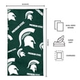 thumbnail image 6 of Logo Brands Michigan State Spartans 38"x72" Beach Towel, 6 of 6