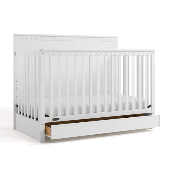 Graco Sasha 5-in-1 Convertible Crib with Drawer, Choose Color
