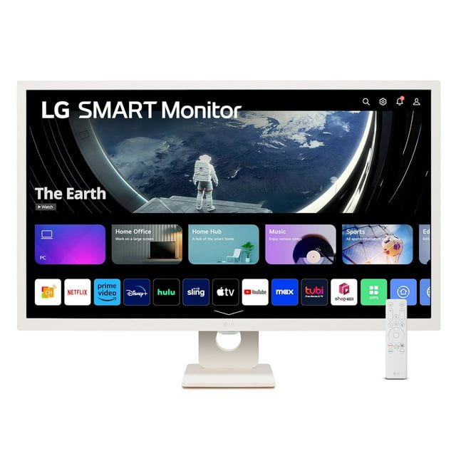 LG 32" IPS Display, Full HD, Smart Monitor
