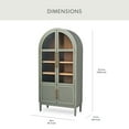 thumbnail image 2 of Member's Mark Enzo Storage Cabinet With Rattan Cabinet Doors, 2 of 10