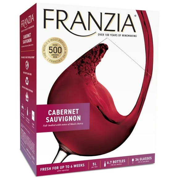 Franzia Cabernet Sauvignon Wine, 5 L